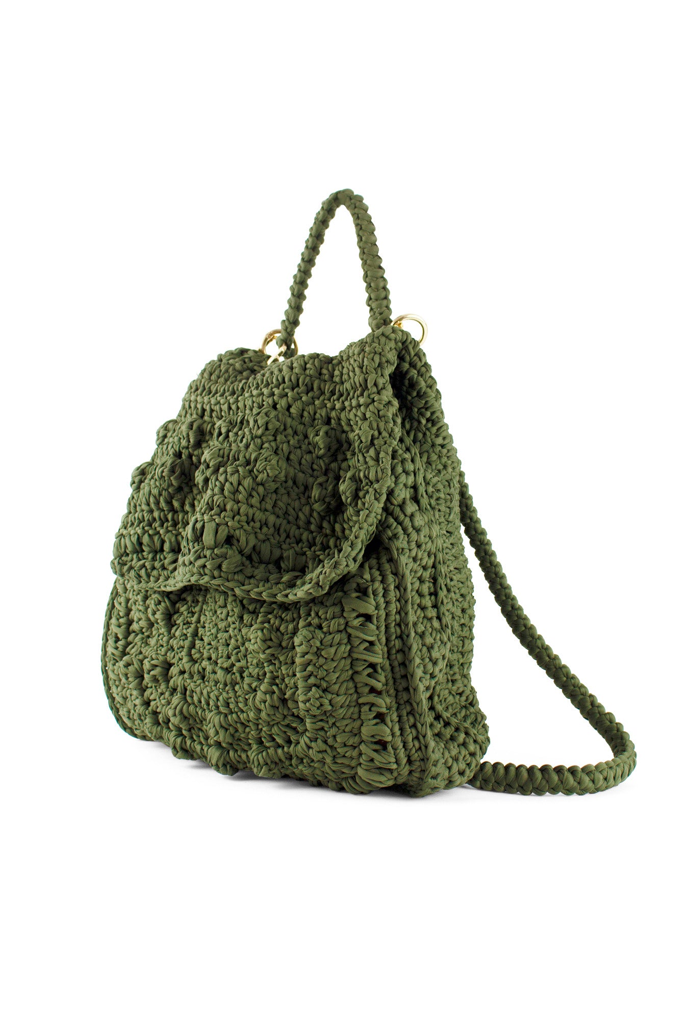 Hand Crochet Runway Backpack