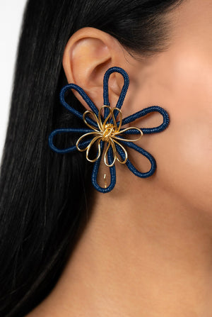 Dalia Maxi Stud Earrings