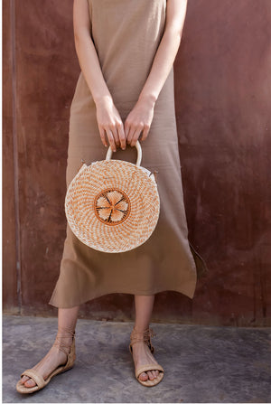 Alma Bag - Coconut with Natural