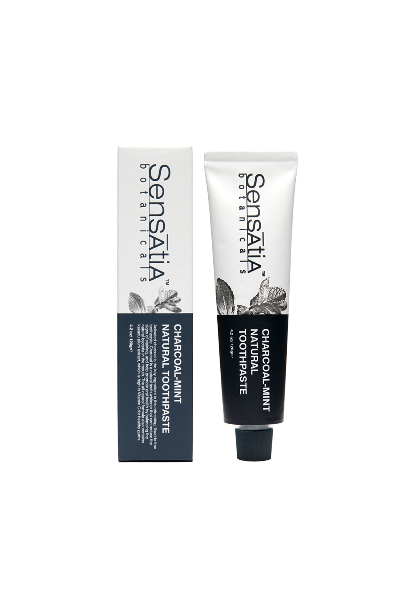 Charcoal-Mint Natural Toothpaste