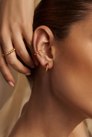 Clarinet :Candongas, Ring, Earcuff (3 pieces)