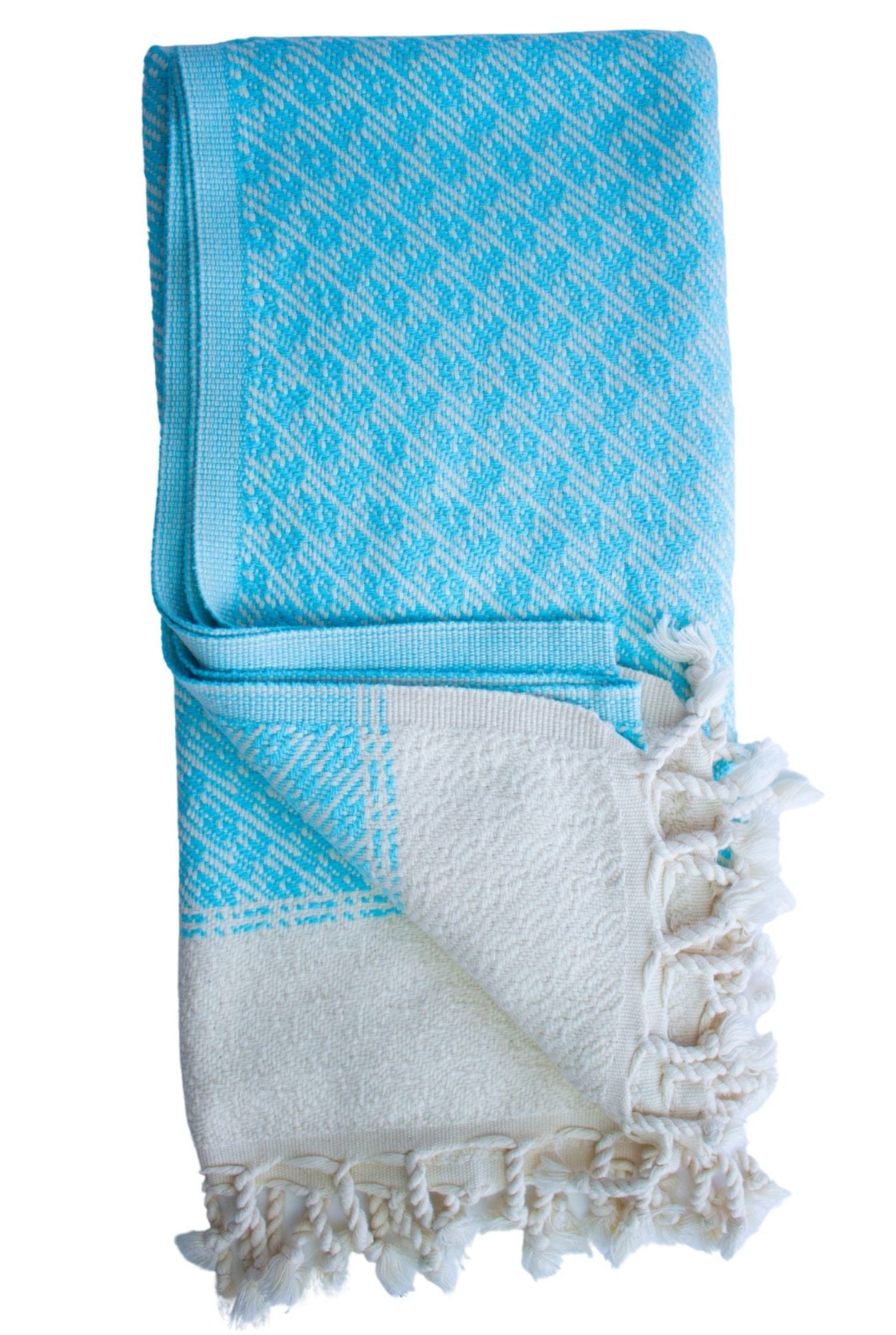 Multipurpose Stars Scarf & Travel Towels Blue