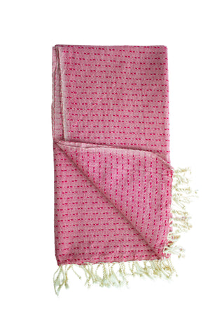 Multipurpose Rain Scarf & Travel Towels Pink