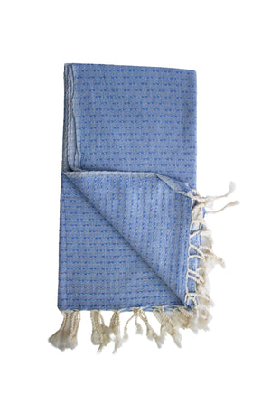 Multipurpose Rain Scarf & Travel Towels Blue