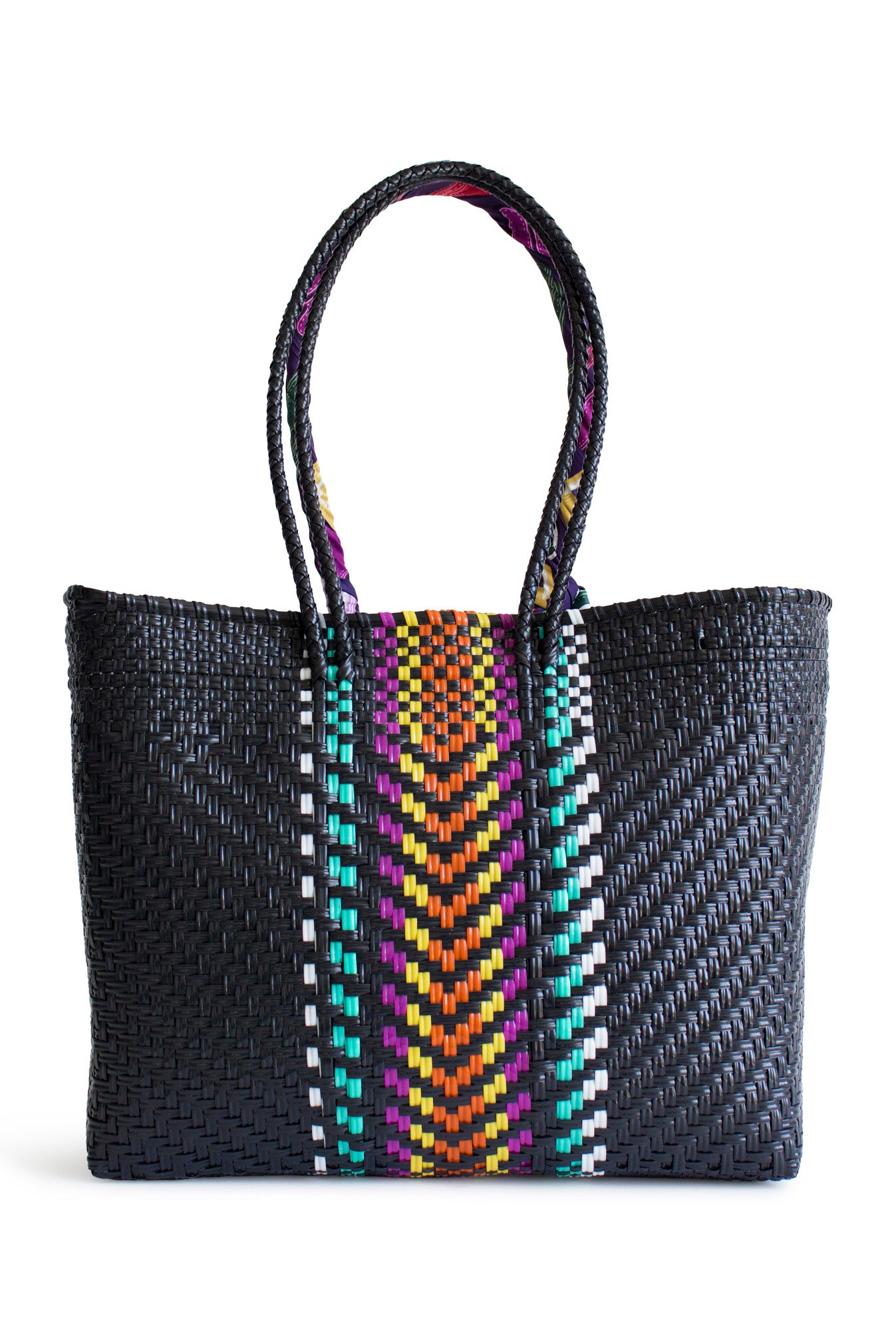 Classic Oaxaca Bag Multi-colored Stripes