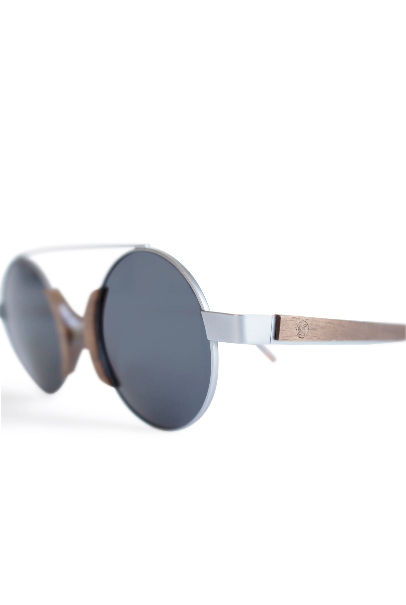Matte Natural Wood Sunglasses