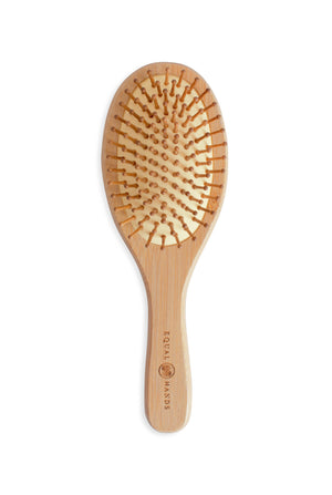 Oval Biodegradable Bamboo Hair Brush