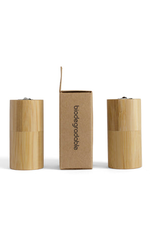 Biodegradable Dental Floss - Bamboo Container
