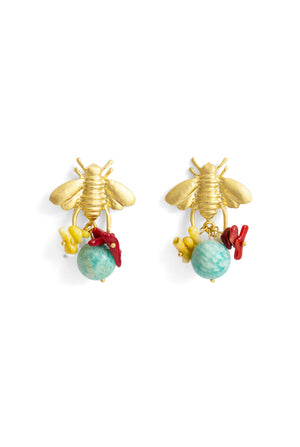 Bees and Buzz Earrings