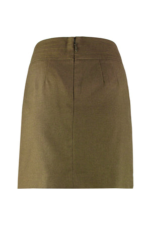 Military Mini Skirt