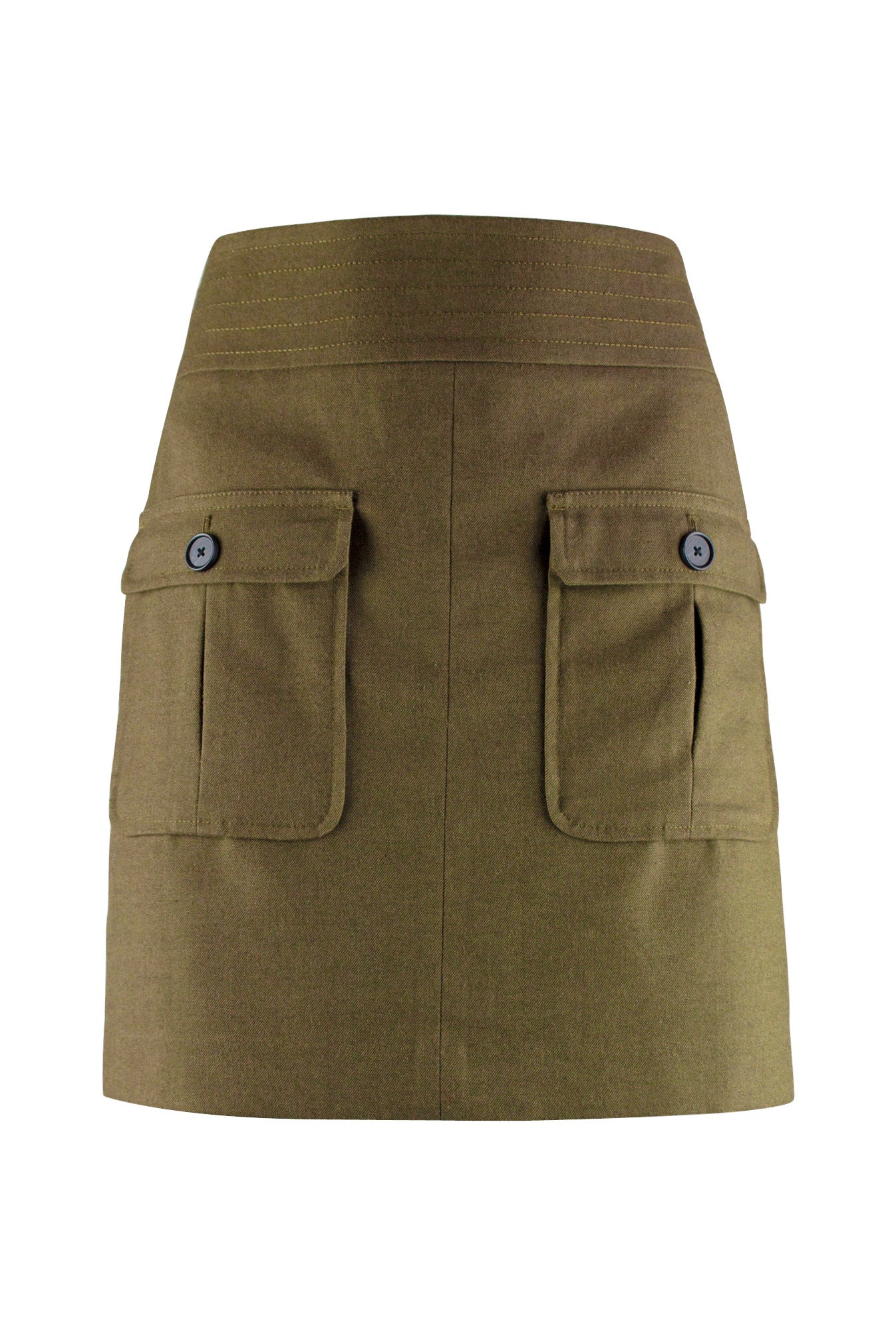Military Mini Skirt