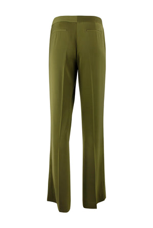 Army Green Sleek Pants