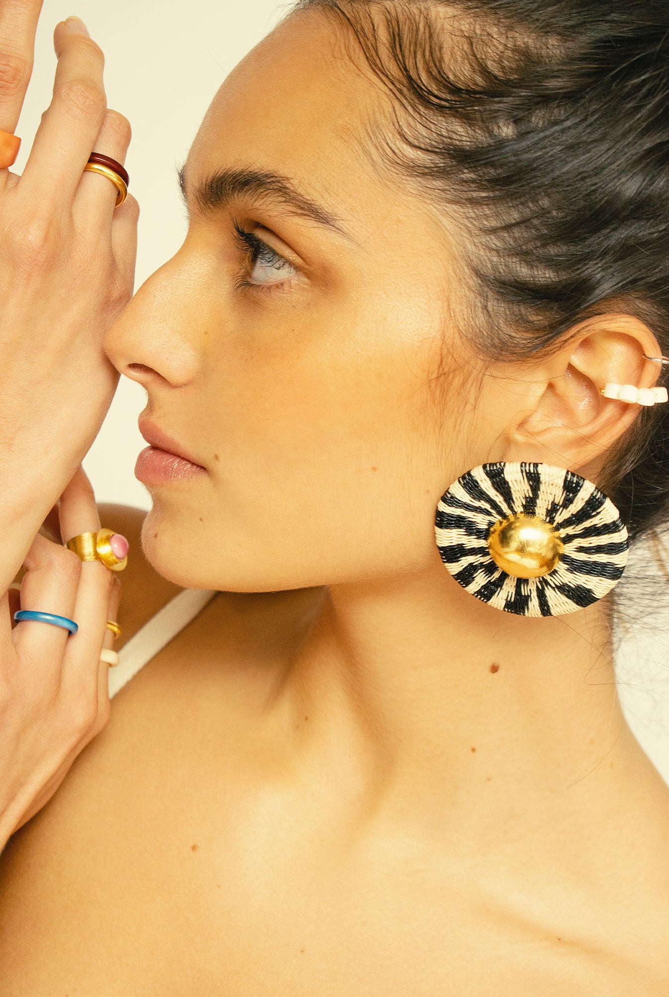 Lyra Stud Earrings