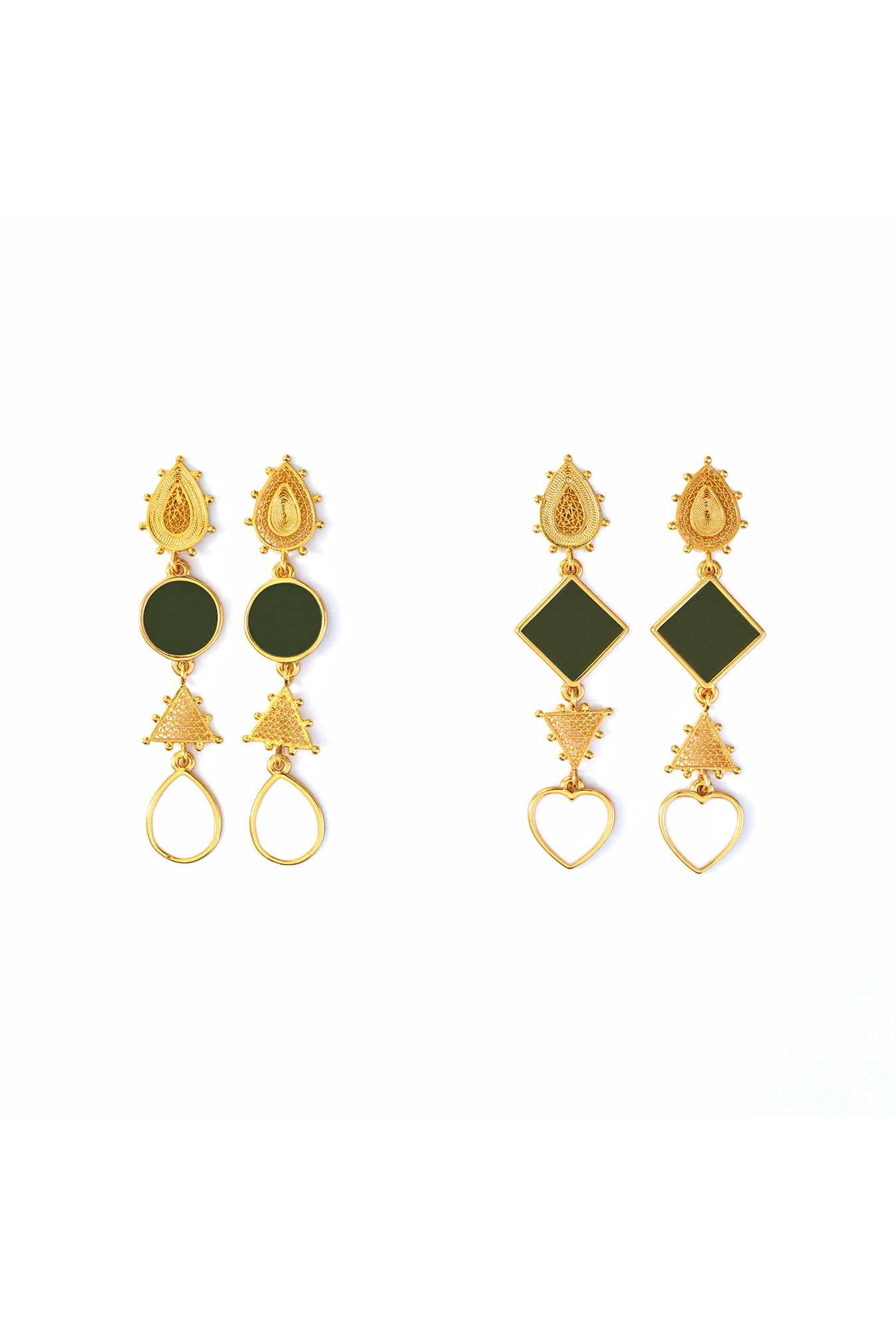 Lucero Long Earrings