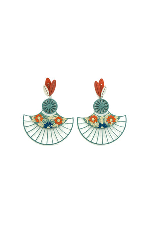 Flower Tunic Earrings