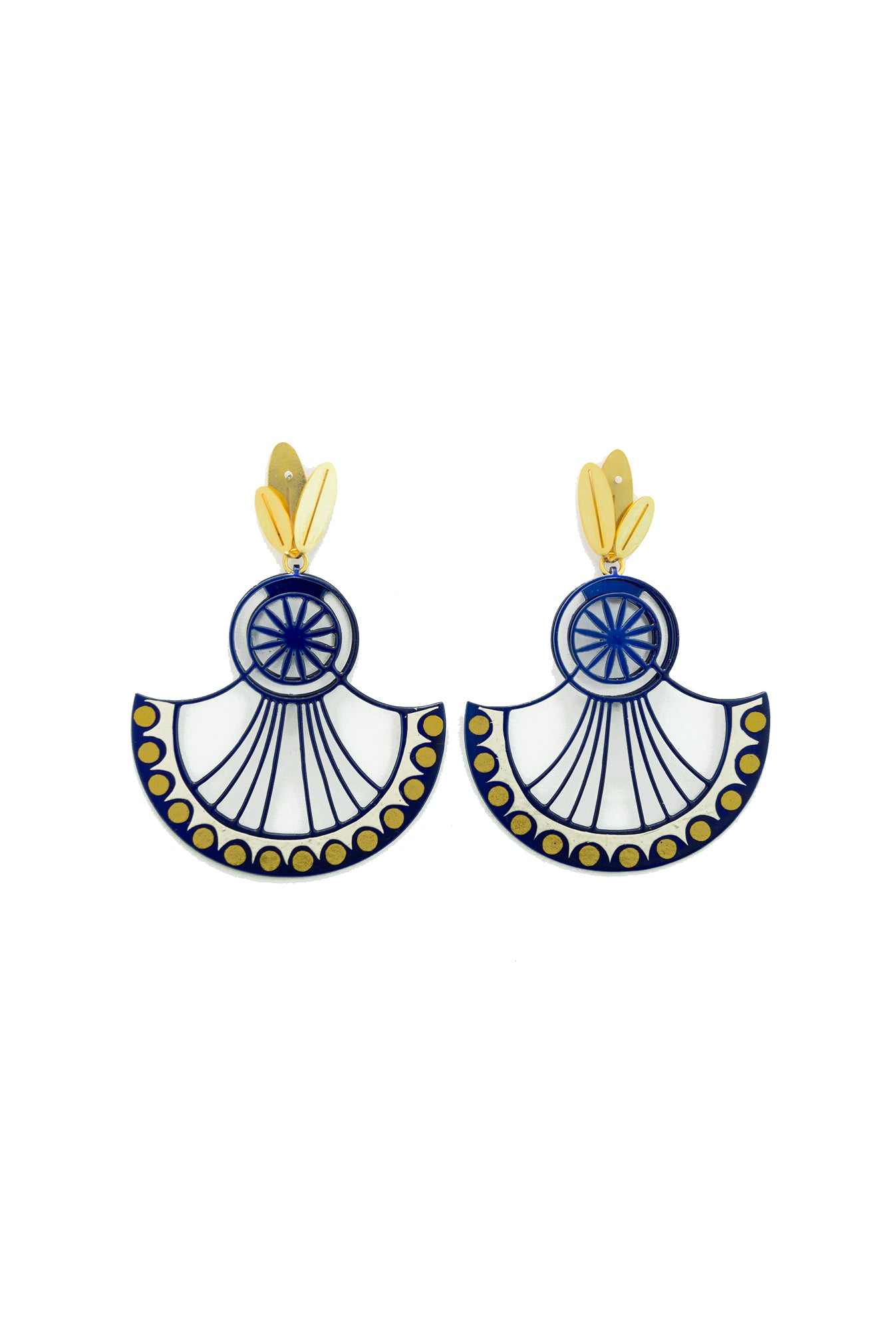 Discover 248+ blue traditional earrings best
