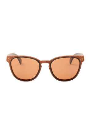 Sapele-Ebony Natural Wood Sunglasses