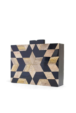 Modern Geometric Box Bag