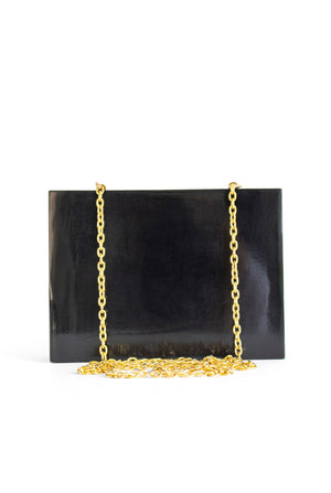 Black Box Bag with Nacre Accent