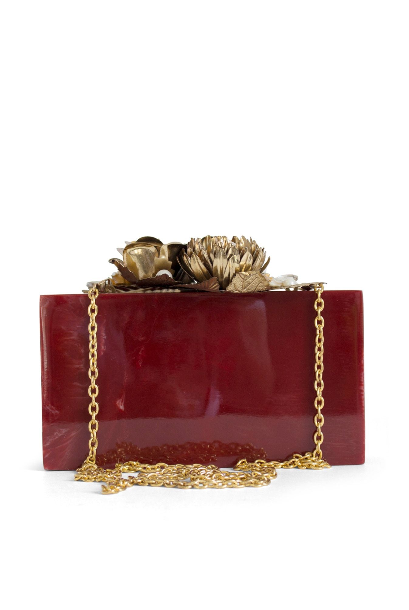 Red and Gold Rose Bag