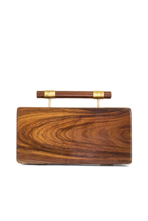 Wood Slab Box Bag